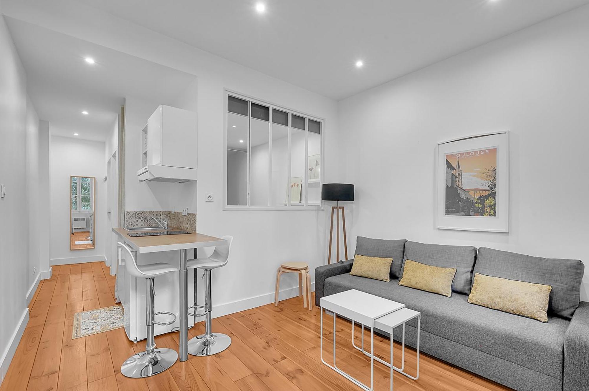 Ferienwohnung Le Cosy - T2 Hypercentre Au Calme Avec Parking Toulouse Exterior foto